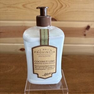 La Bella Provincia Coconut‎ Lime Scented Hand Lotion (16.9 fl Oz) - NEW